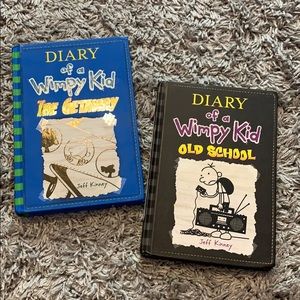 2 Diary of a Wimpy Kid Books